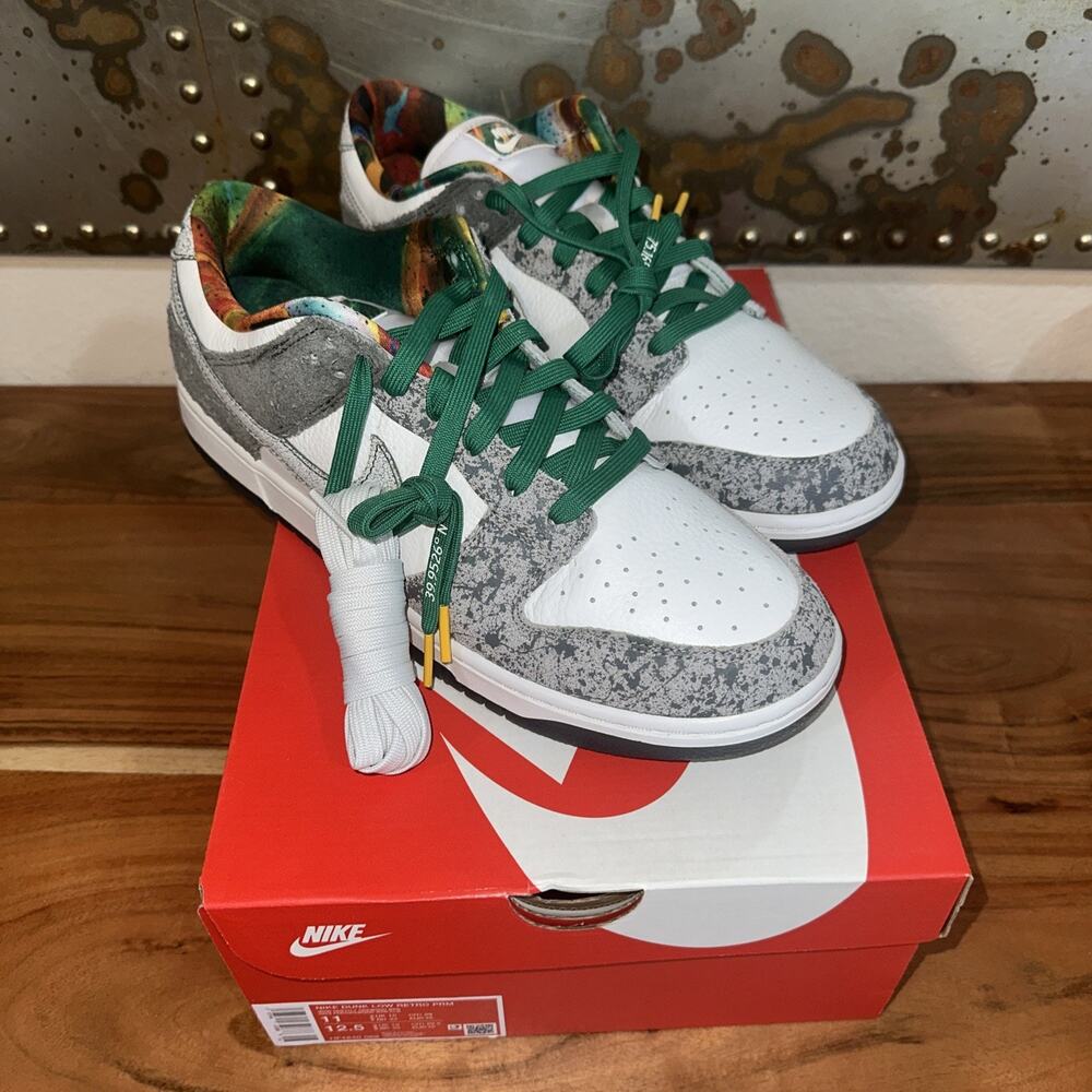 Nike Men’s Dunk Low Retro Premium Philly Sneakers Size 11 HF4840-068